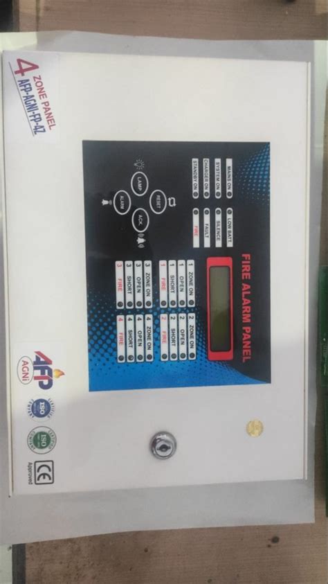 Agni 4 Zone Conventional Fire Alarm Panel At Rs 4500 Fire Alarm