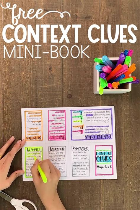 Context Clues Anchor Chart Freebie Included Artofit