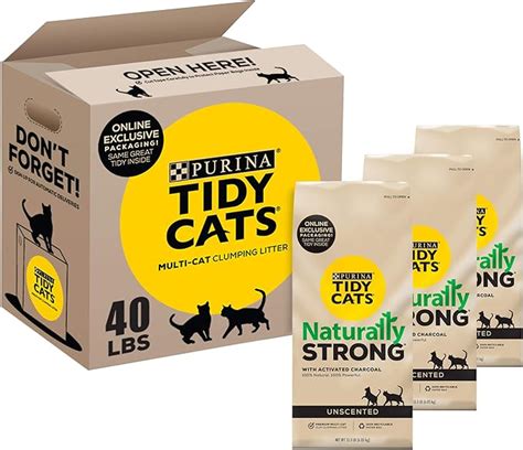 Purina Tidy Cats Natural Cat Litter Naturally Strong