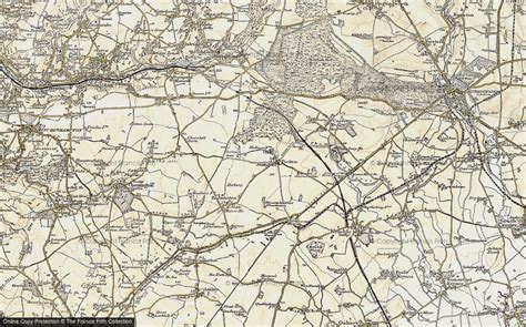 Historic Ordnance Survey Map of Tarlton, 1898-1899