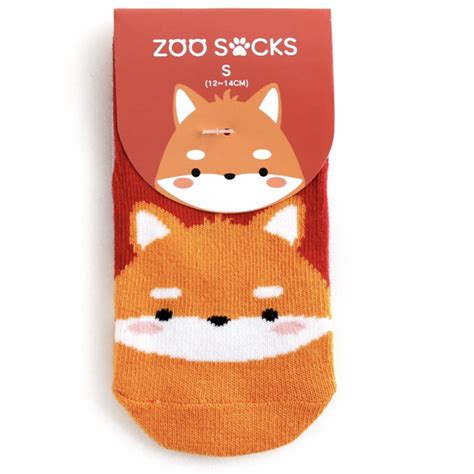 Zoo Socks Fox Socks Socks Cute Little Animals