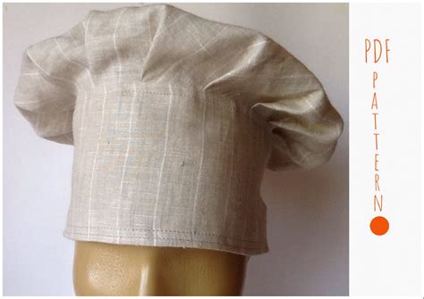 cook hat pattern chefs hat  pattern  sizes inspire uplift