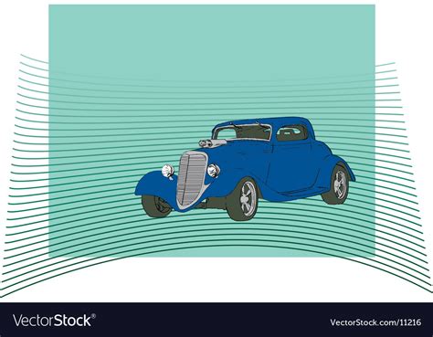 Deuce coupe Royalty Free Vector Image - VectorStock