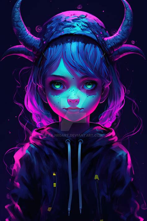 KajiroDesignBattylicious creepy cute demon girl pa by KajiroArt on ...