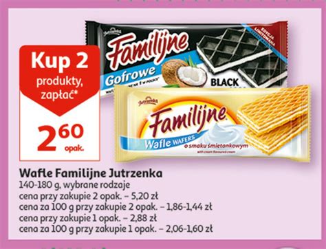 Wafle Gofrowe Black Kokos Jutrzenka Familijne Cena Promocje