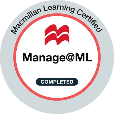 Manageml • Dennis Adams • Macmillan Learning Digital Badging