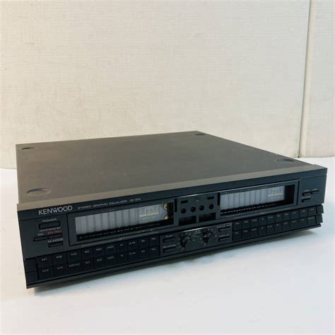 【傷や汚れあり】1円 Kenwood Stereo Graphic Equalizer グラフィックイコライザー Ge 810 ケンウッド 北