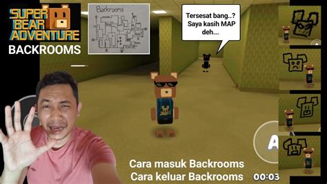 Cara Masuk Dan Keluar Backrooms Di Super Bear Adventure Bonus Map