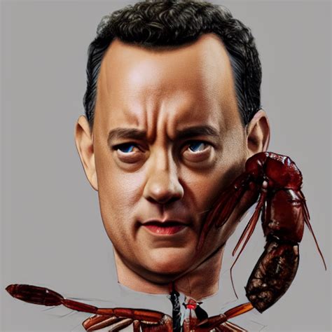 Krea Ai Tom Hanks As Forrest Gump With A Giant Shrimp Arou