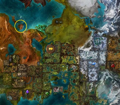 Guild Wars 2 Interactive Map - Maps Model Online