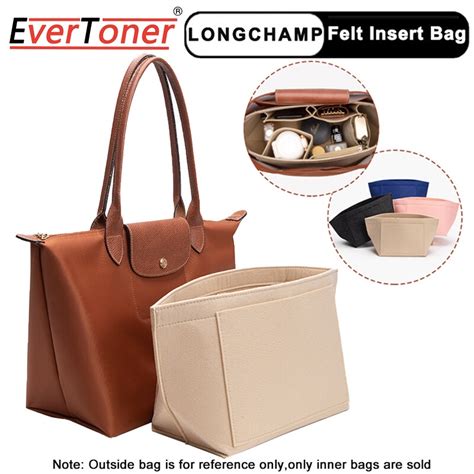 Evertoner Felt Bag Organizer For Longchamp S M L Tote Bag Purse