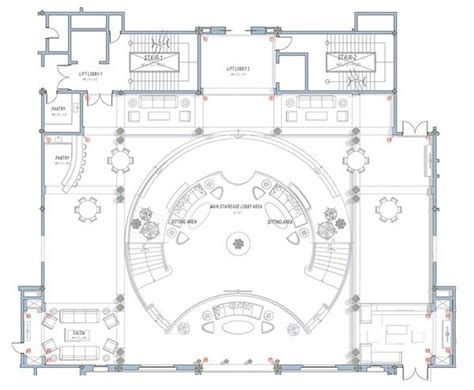 Main Lobby Hall On Behance Hotel Floor Plan Hotel Interior Design