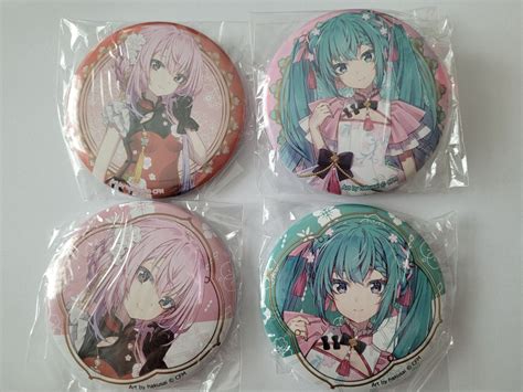 Vocaloid Hatsune Miku Piapro Big Badges Hobbies Toys Memorabilia