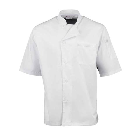 Chef Works Valais Signature Series White Unisex Chefs Jacket B