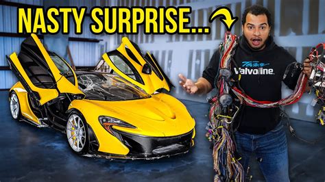 Rebuilding A Flooded Mclaren P Part Youtube