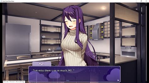 Yuris Past Pt 2doki Doki Blue Skies Ddlc Modpart 48 Yuri Route