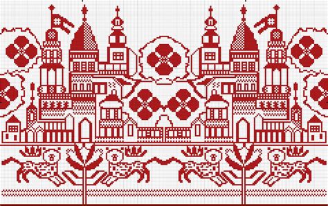 вышивка крестом белорусский орнамент схемы: 19 тыс изображений найдено ...