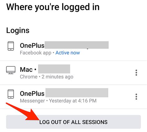 How To Log Out Of Facebook On All Your Devices At Once