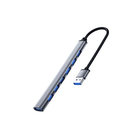 Adaptador Multipuerto Hub Delgado De 7 Puertos Usb 3.0 Blanco | Bodega ... 
