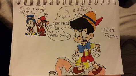 Pinocchio VS Dumbo *Joke art* by Pinocchiofan4ever on DeviantArt