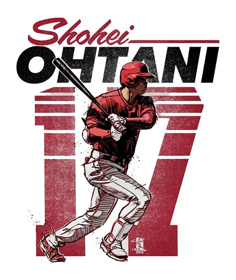 Shohei Ohtani Retro Digital Art By Kelvin Kent Fine Art America