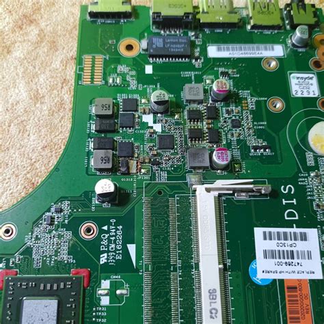 Jual Motherboard Mobo Mainboard Laptop HP 14 HP 14 D010AU TPN F114