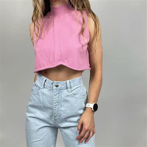 Faded Glory Women S Pink Blouse Depop