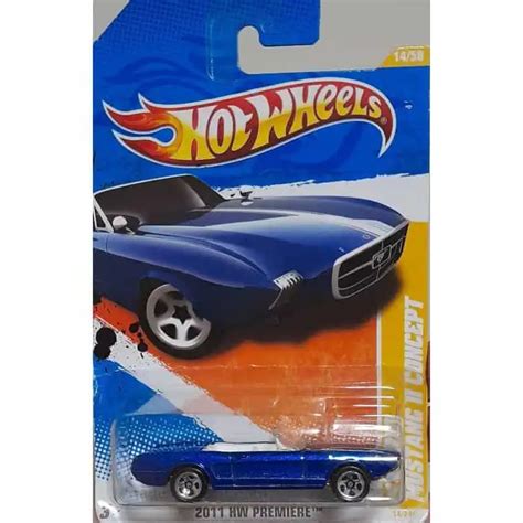 Embalagem Danificada Hot Wheels Premiere Ford Mustang Concept Universo Hot Wheels