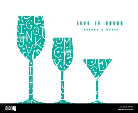 English Wine Glasses Stock Vector Images Alamy