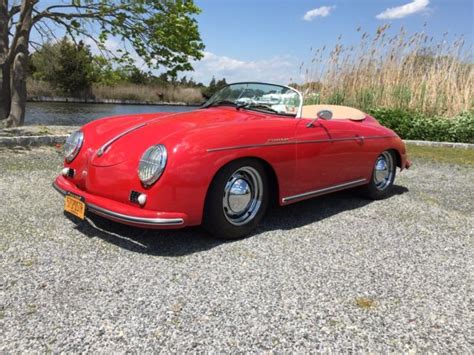 1957 Porsche Speedster Re Creation Only 1 098 Original Miles