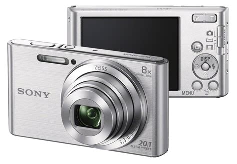 Digital Cameras Sony Dsc W Cyber Shot Digital Camera Silver At