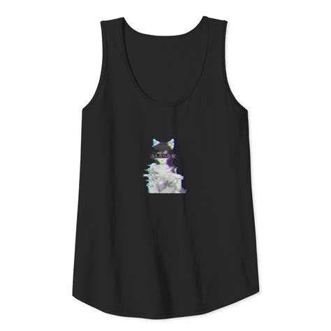 Glitch Manga Babe Waifu Hentai Aesthetic Vaporwave Tank Top Designed Sold By Ivan Kaye