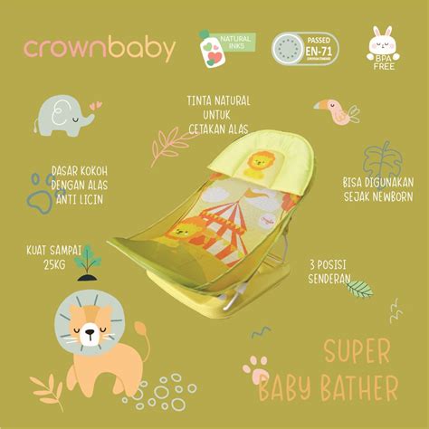 Jual Crown Snuggle Deluxe Super Baby Bather Kursi Tempat Dudukan