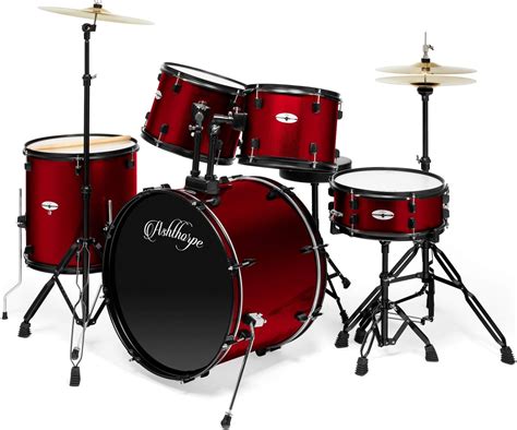 Amazon.com: PDP By DW Center Stage Complete Drumkit, 5 Drum Set, Royal