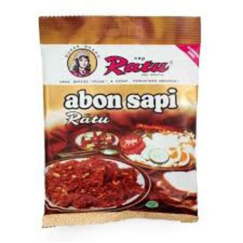 Jual ABON SAPI CAP RATU 1 KG 100gr X 10 Pcs Abon Tabur Abon Ratu