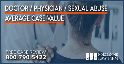 Doctor Physician Sexual Abuse Average Case Value