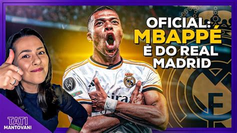 Mbapp Do Real Madrid E Afirma Clube Dos Meus Sonhos Youtube