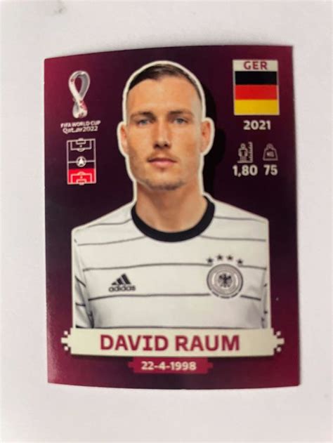 Ger Panini Wm David Raum Kaufen Auf Ricardo