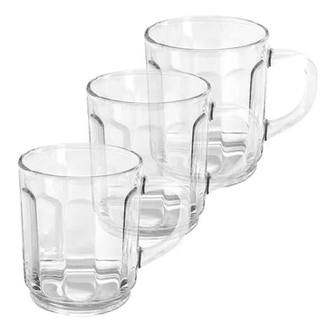 Jogo Caneca Café Pingado Ingá Boston Line 250 Ml C 3 Pcs Parcelamento