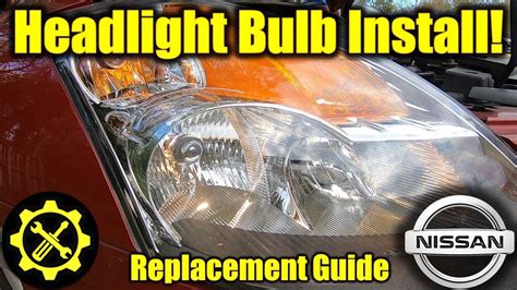 2007 2012 Nissan Altima Headlight Bulb Replacement Youtube