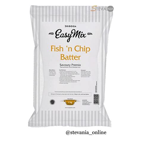 Jual Sriboga Easy Mix Fish And Chips Kg Shopee Indonesia