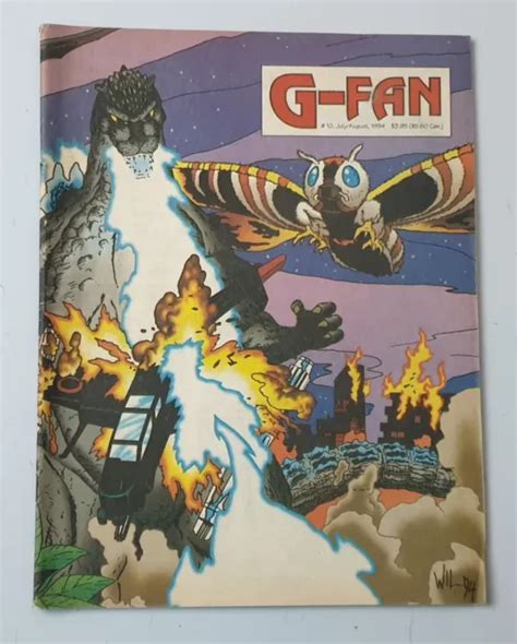 Magazine G Fan N°10 Us 1994 Kaiju Eiga Godzilla Gamera Japanese Monsters Eur 29 95 Picclick Fr