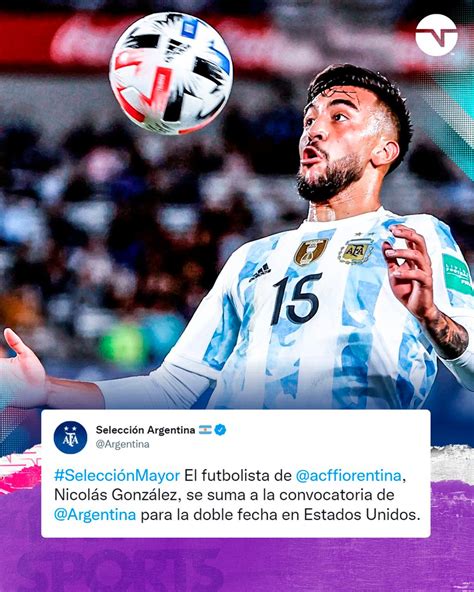 TNT Sports Argentina on Twitter OFICIAL Nicolás González delantero