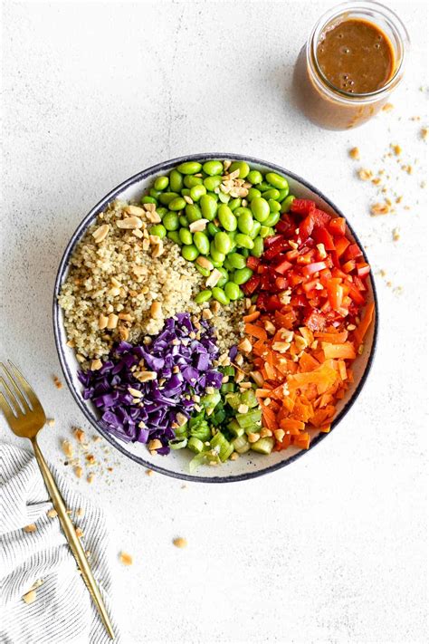 Vegan Thai Quinoa Salad Eat With Clarity