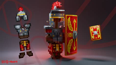 Minecraft Roman Soldier