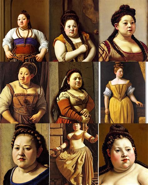 Female Dwarven Noblewoman Chubby Short Stature Stable Diffusion