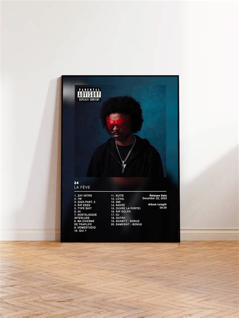 Album Poster By La F Ve Rap Posters Album Cover Album Wall Art