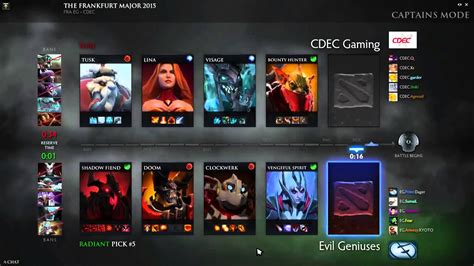 Dota Eg Vs Cdec Game Vod Frankfurt Major Winners Bracket