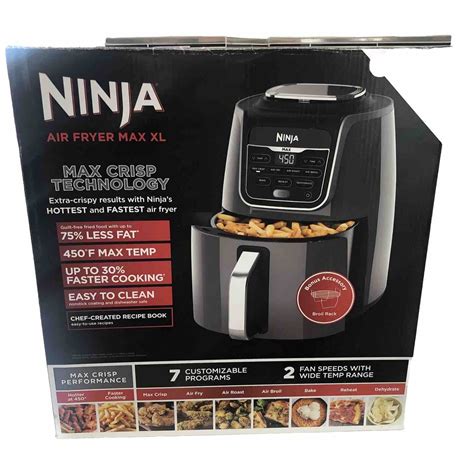 Brand New In Box Ninja Air Fryer Max Xl 55qt Air Fryer Max Crisp Af161 622356559133 Ebay