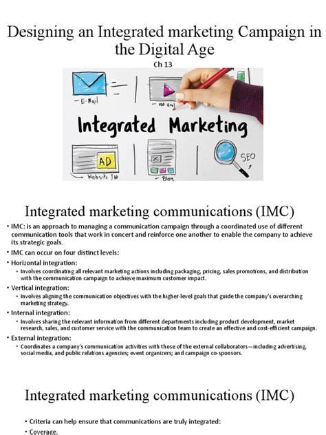 Designing An Integrated Marketing Campaign | PDF | Advertising | Public ...